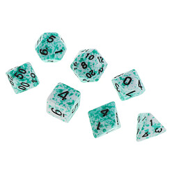 7 / Set De Dés En Plastique Polyédrique Pour Du0026D Dungeons And Dragons Game Toy Style 4