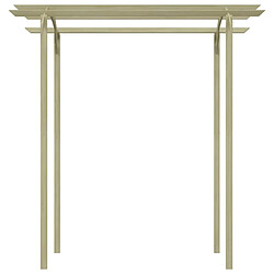 vidaXL Pergola de jardin 180x197x210 cm Bois de pin imprégné