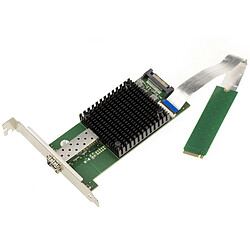 Kalea-Informatique Carte M2 1 port réseau fibre SFP+ 10G 10 GIGABIT ETHERNET Intel JL82599EN