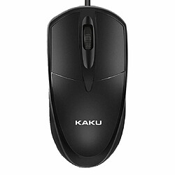 iKAKU KSC-355 Souris d'ordinateur optique avec 3 boutons 1500 DPI USB Noir