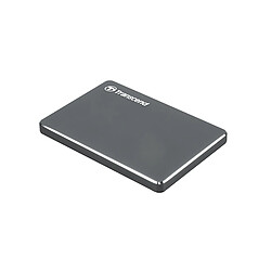 Transcend StoreJet - 1 To - 2,5" Gris Disque dur externe - USB 3.1 Gen 1 - TS1TSJ25C3N