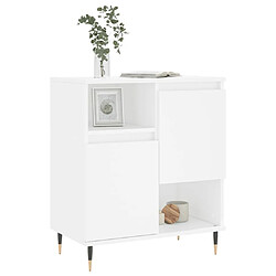 Avis Maison Chic Buffet,Meuble de Rangement,commode pour salon,Cuisine Blanc 60x35x70 cm Bois d'ingénierie -MN60598