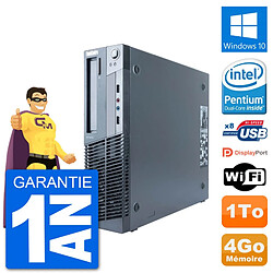 PC Lenovo M91p SFF Intel G630 RAM 4Go Disque Dur 1To Windows 10 Wifi · Occasion 