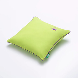 Coussin Benetton Rainbow Vert 45 x 45 cm pas cher