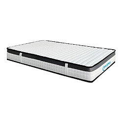 Avis Vente-Unique Ensemble 90 x 200 cm sommier + matelas mousse mémoire de forme ép.19cm - ORTHOMEMORY de DREAMEA