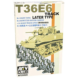 M5/M8 Light Tank T36E6 Track Links 1-35 AFV Club