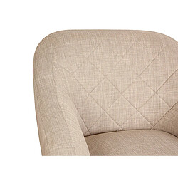 Fauteuil Romimex Beige 80 x 87 x 80 cm