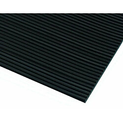 Tapis de Protection Câble Caoutchouc cannelé noir 1 x 8 m Defender