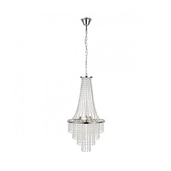 Markslojd Chandelier Allington Métal Chrome 3 ampoules 68cm