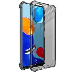 Coque en TPU IMAK anti-chocs, transparent noir pour votre Xiaomi Redmi Note 11 4G (Qualcomm)/Note 11S 4G