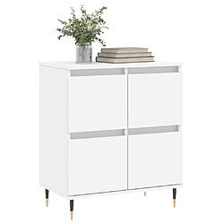 Avis Maison Chic Buffet,Meuble de Rangement,commode pour salon,Cuisine Blanc 60x35x70 cm Bois d'ingénierie -MN71147