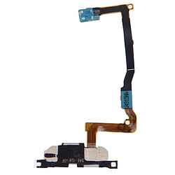 Wewoo Pour Samsung Galaxy Alpha / noir G850F pièce détachée Home Button avec remplacement de Câble flexible Flex Cable