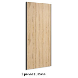 Acheter Inside 75 Armoire 2 portes coulissantes suspendues 1 panneau 138,1 x 220 cm couleur Arios porte miroir droite