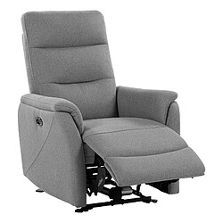 But Fauteuil relax TRACY tissu gris