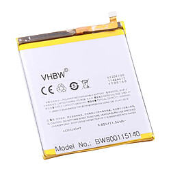 vhbw Li-Polymère batterie 3000mAh (3.85V) pour téléphone portable mobil smartphone comme Meizu BA612 