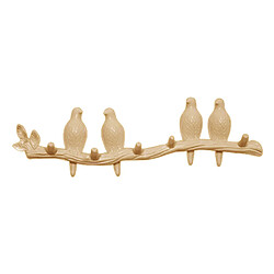 Creative Oiseaux Muraux Art Cintre Cap Titulaire De Stockage Décor À La Maison Cadeau Perle 4 Oiseau