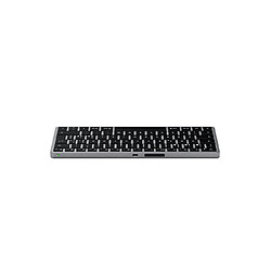 Satechi Slim X1 clavier Bluetooth QWERTY Italien Noir, Gris