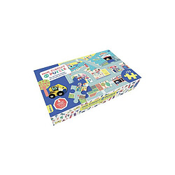 Editions Auzou Grand Puzzle Auzou Mon circuit de voitures en puzzle