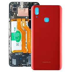 Wewoo Coque arrière Couverture arrière avec trou pour Vivo X21 rouge