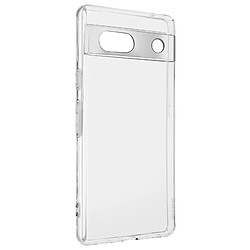 Avizar Coque pour Google Pixel 7a silicone gel flexible fine Transparent