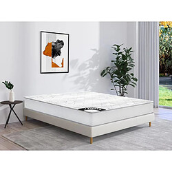 Vente-Unique Matelas 160 x 200 cm ressorts ensachés ép.20cm - SONGE de YSMÉE