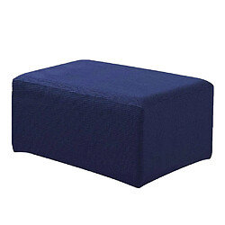 Acheter Pouf Couvre Repose-Pied Canapé Slipcovers Meuble Protecteur Deep Blue