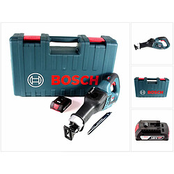 Bosch GSA 18V-32 Scie sabre sans fil 18V Brushless + Coffret de transport + 1x Batterie 2,0Ah - sans chargeur