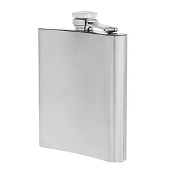 Alcool Flagon Bouteille De Vinière En Acier Inoxydable à Poche Portable Whisky Liquor Hip Flask 200ml