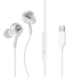 Écouteurs USB-C Intra-auriculaires Boutons Multifonctions Original Samsung Blanc