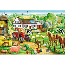 Puzzle 100 pieces La Joyeuse Ferme - SCHMIDT AND SPIELE 