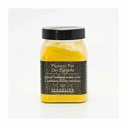 Raphael Pigment pour création de peinture - pot 150 g - Jaune de cadmium moyen véritable