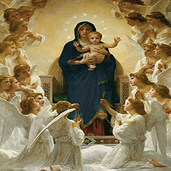 Eurographics Vierge aux anges par William Bouguereau Puzzle 1000 piAces, 6000-7064