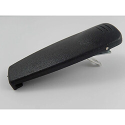 vhbw Fixation par clip ceinture noir pour la radio Motorola GP1280, GP140, GP360, GP640, GP650, GP680.