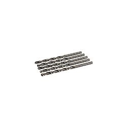 5 forêts métaux longs HSS-R D. 8,0 x 165 mm - 763551 - Silverline 