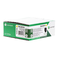 Lexmark CS720 Toner Jaune 74C2SY0 