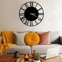 DEKORY Milan Horloge Murale en Métal 50cm