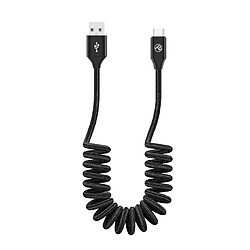 Acheter Tellur Câble de données extensible USB vers Type-C, 3A, 1,8 m, noir