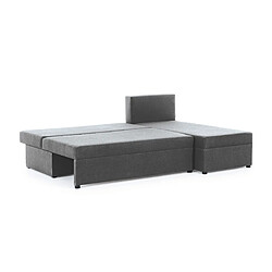 Avis Bestmobilier Numancia - canapé d'angle réversible 4 places - convertible avec coffre - en tissu