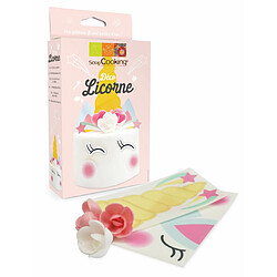 Scrapcooking Kit déco azyme pour gâteau Licorne