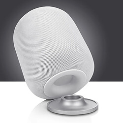 Wewoo HomePod - Base de haut-parleur intelligente - en acier inoxydable - Cache d'enceintes argent 