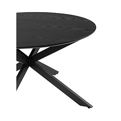 But Table basse ronde AVA noire pas cher