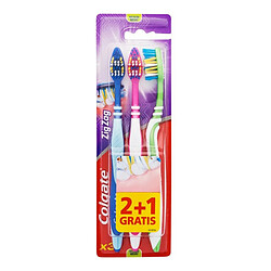 Brosse à Dents Colgate ZigZag (3 uds)