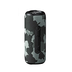 Yonis Enceinte Bluetooth Outdoor Étanche Autonomie 12h Puissance 31W Enceinte Bluetooth Étanche Puissante 31W Autonomie 12H Stereo TWS Camouflage YONIS