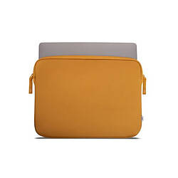 MW Housse pour MacBook Pro / Air 13 pouces à Mémoire de Forme Modèle Basics Life Jaune