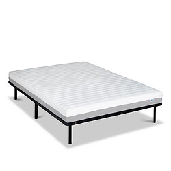 Olympe Literie Ensemble Venus Ensemble VENUS 180x200 cm | Matelas Mousse Haute Densité + Sommier Métal