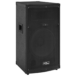 vidaXL Haut-parleur scène Hifi passif professionnel 1000W 32x32x64cm