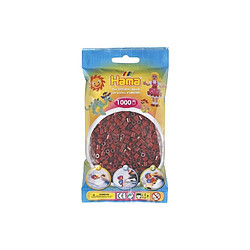 HAMA 1 000 Perles en sachet - Bordeaux