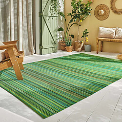 Jardindeco Tapis extérieur en polypropylène Spargi 1746 vert 120 x 160 cm.