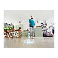 Avis Black & Decker BLACK+DECKER FSM1605-QS Nettoyeur vapeur balai Steam Mop - 1300W - 350 ml - Blanc