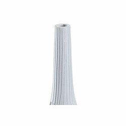 Vase DKD Home Decor Blanc Résine Moderne (18 x 18 x 50 cm)